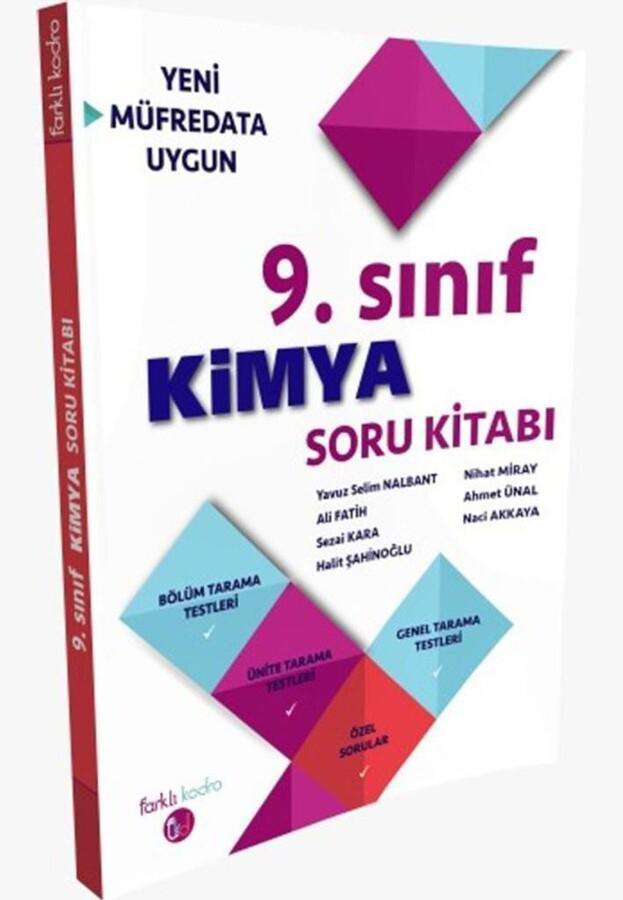 9. Sınıf Kimya Soru Kitabı Farklı Kadro Yayınları