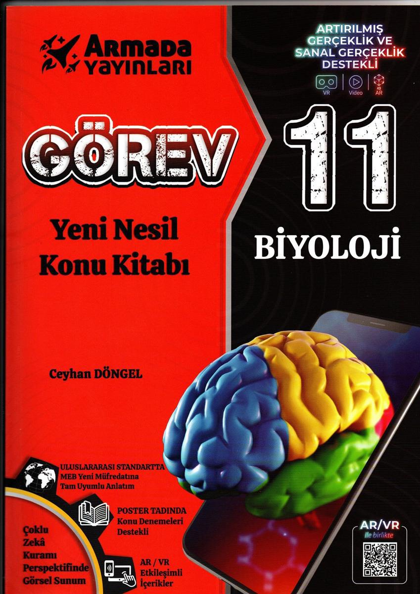 11. Sınıf Görev Biyoloji Yeni Nesil Konu Kitabı