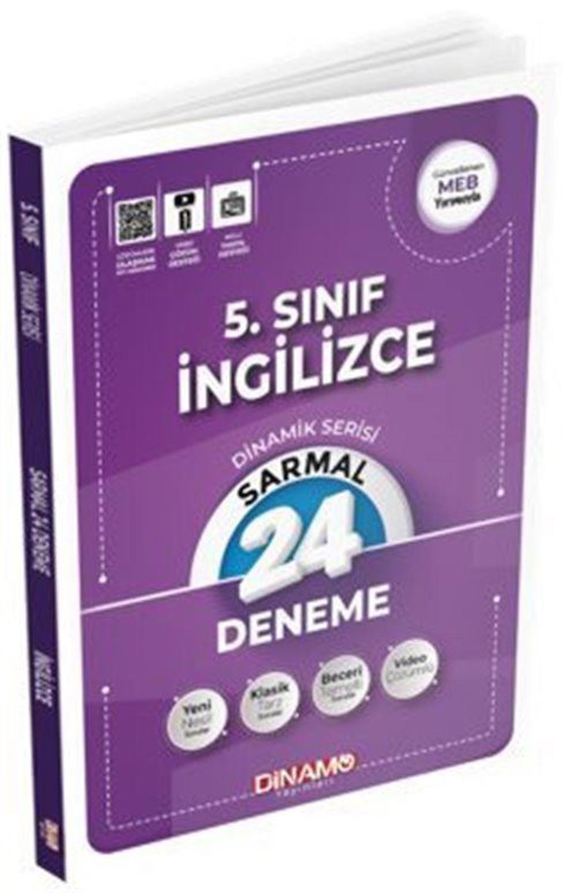 5. Sınıf İngilizce 24 Lü Sarmal Deneme