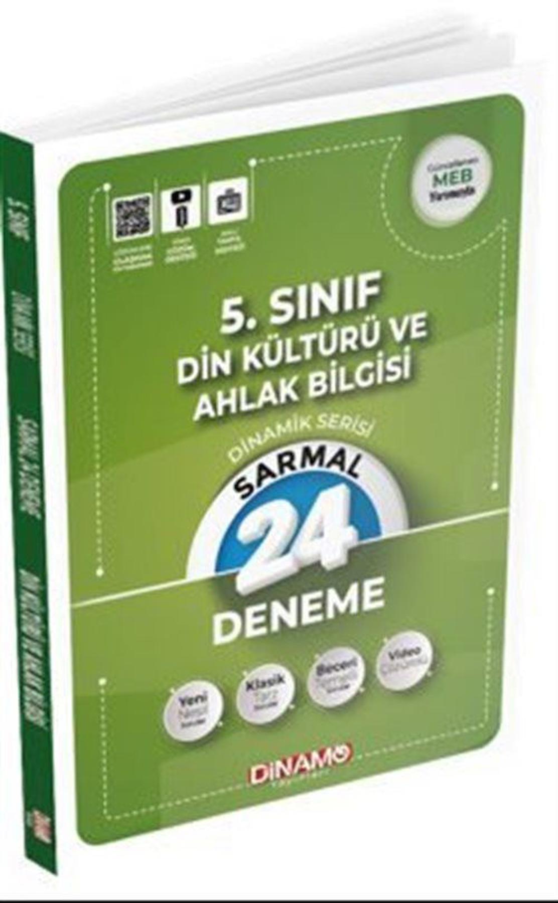 5. Sınıf Din Kültürü ve Ahlak Bilgisi 24 Lü Sarmal Deneme