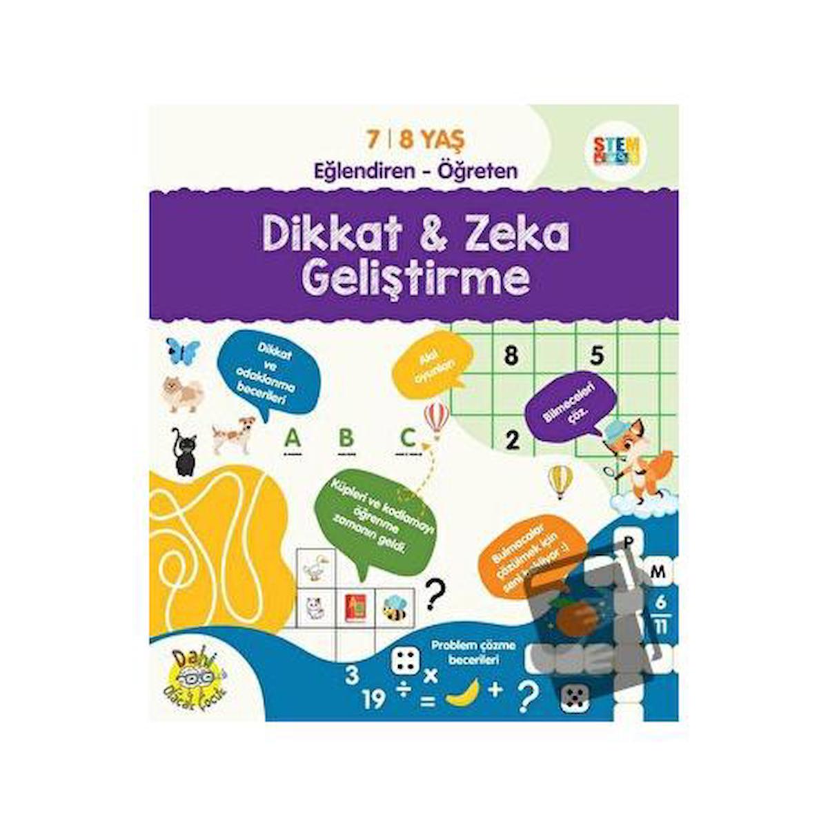 Dikkat ve Zeka Geliştirme 7-8 Yaş