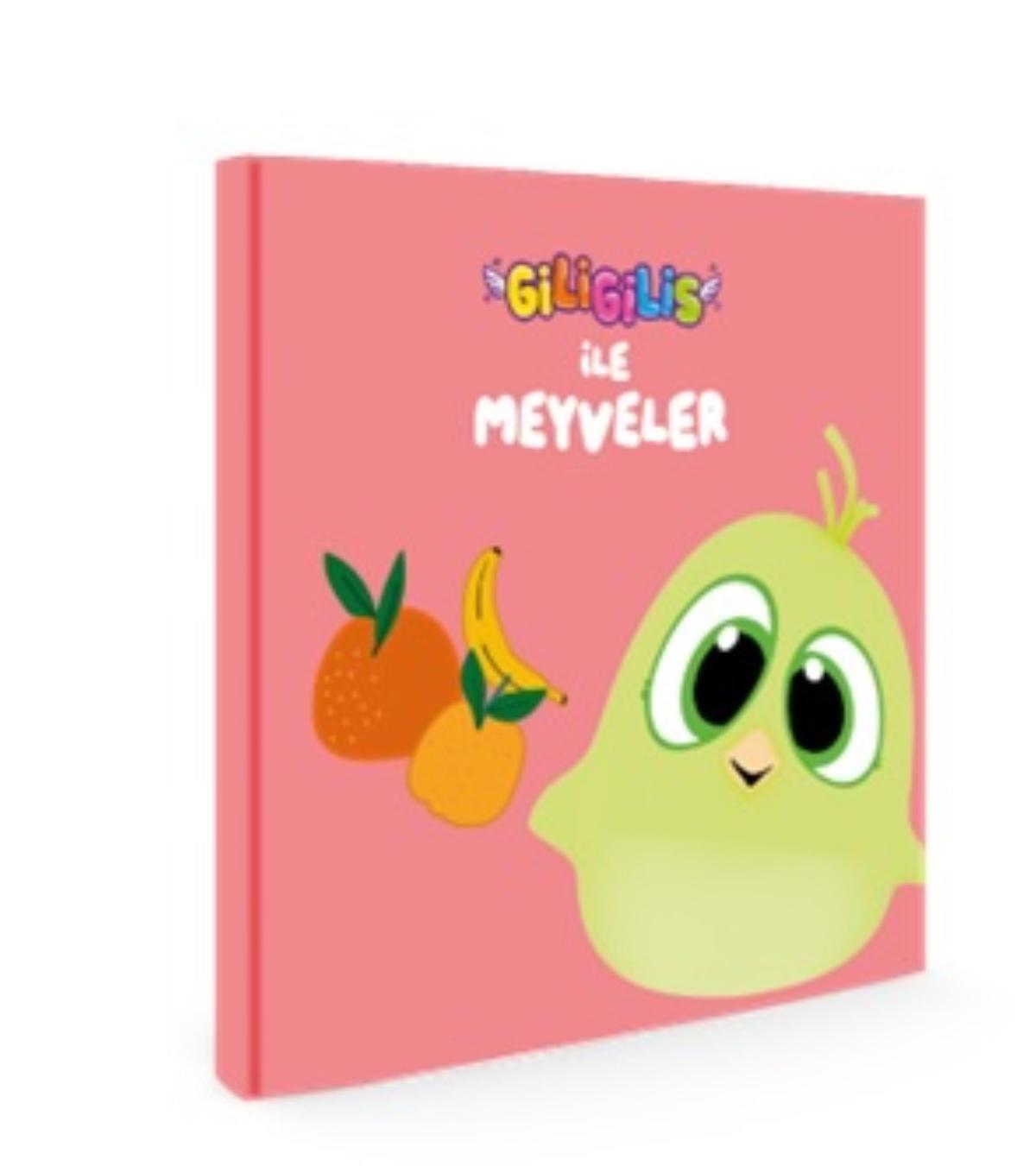 Giligilis ile Meyveler - Eğitici Mini Karton Kitap Serisi