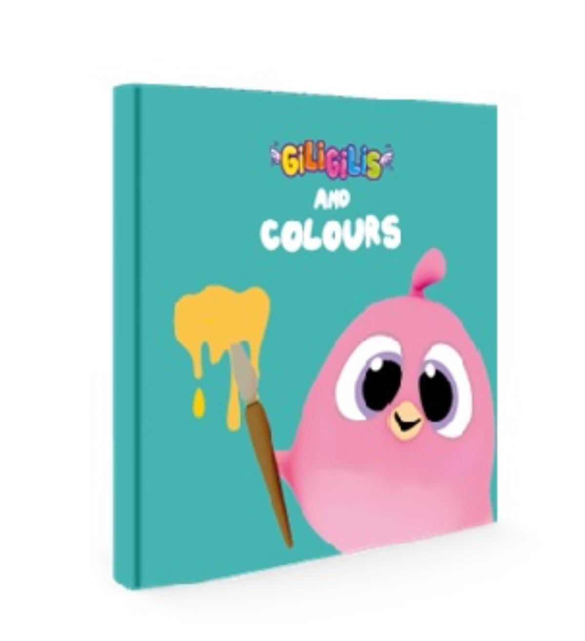 Giligilis And Colours - İngilizce Eğitici Mini Karton Kitap Serisi