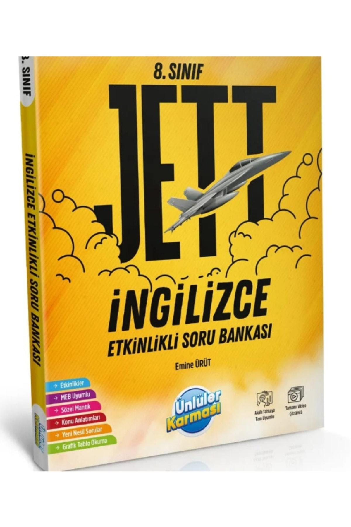 8. Sınıf Jett İngilizce Etkinlikli Soru Bankası