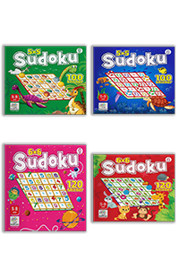 5-8 Yaş Stickerlı Sudoku Seti Yükselen Zeka