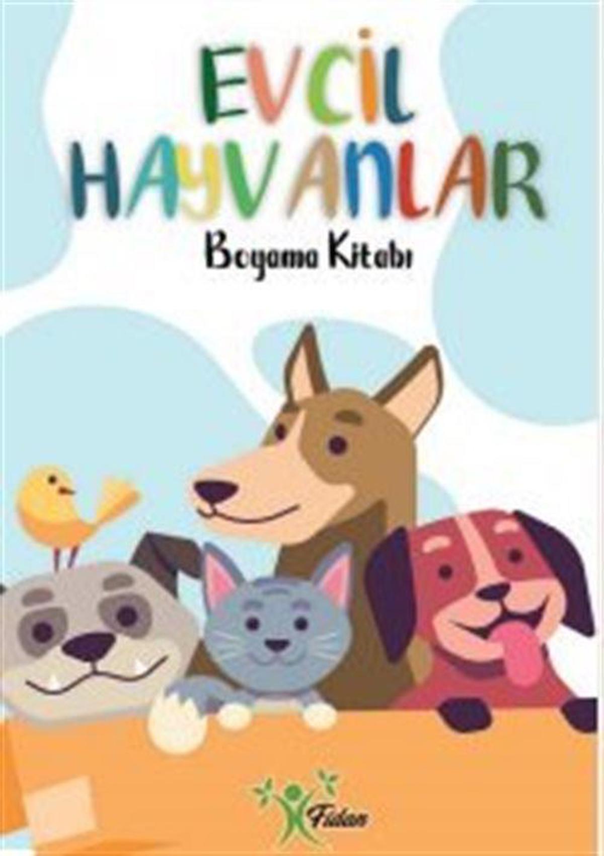 Evcil Hayvanlar - Boyama Kitabı