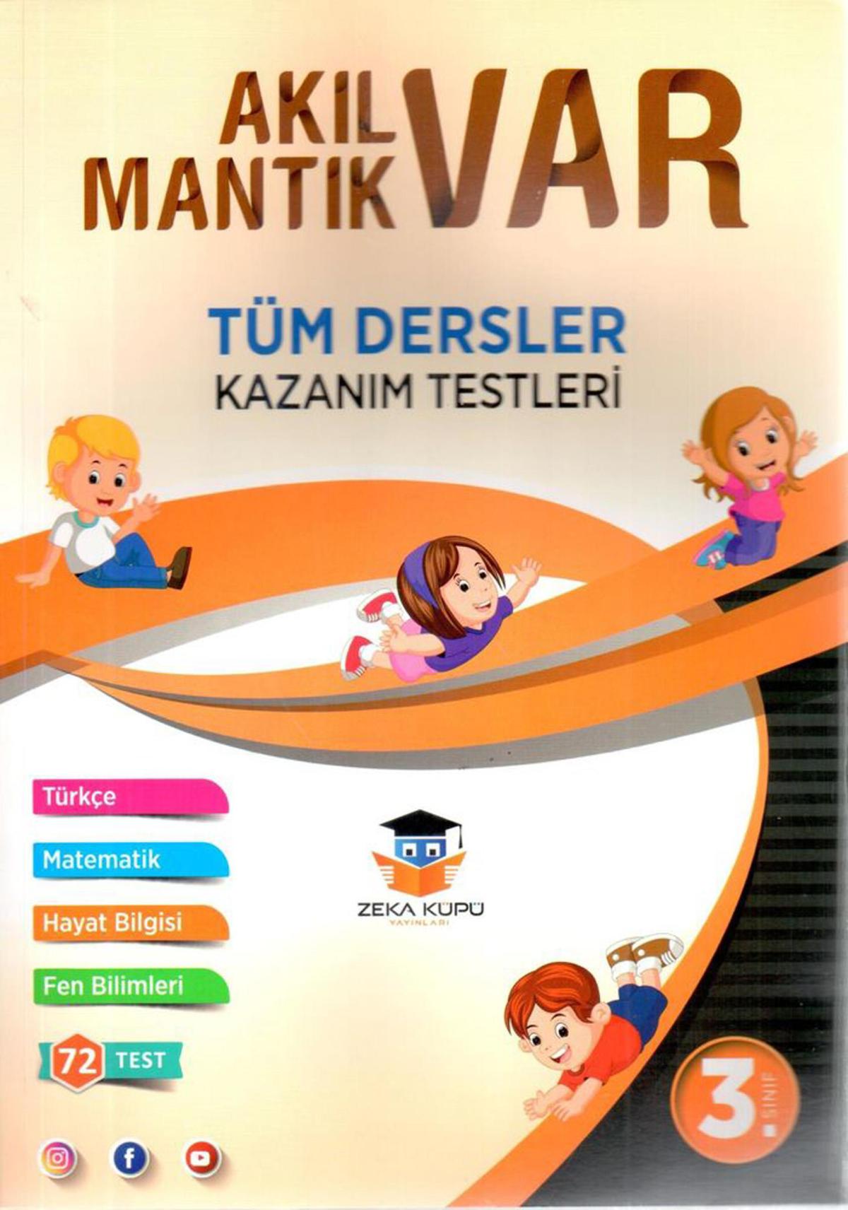 3. Sınıf Tüm Dersler Akıl Var Mantık Var Kazanım Testleri