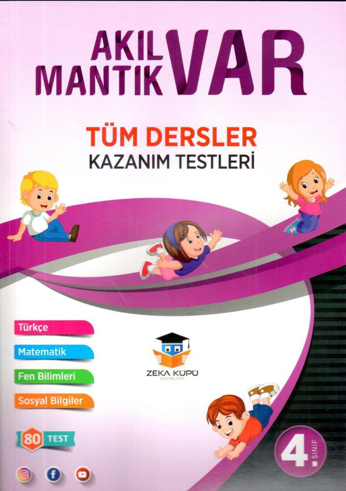 4. Sınıf Tüm Dersler Akıl Var Mantık Var Kazanım Testleri