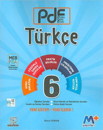 Martı 6.Sınıf Türkçe PDF Planlı Ders Föyü