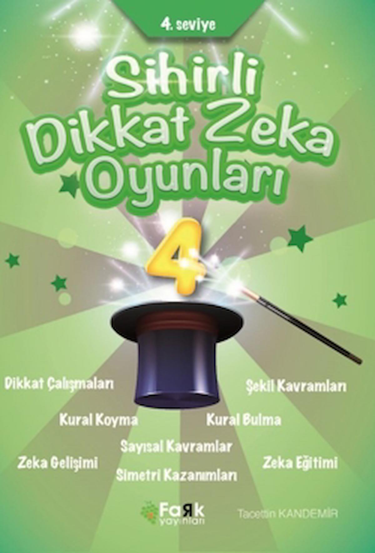 4. Seviye Sihirli Dikkat Zekâ Oyunları 4 (İlkokul)