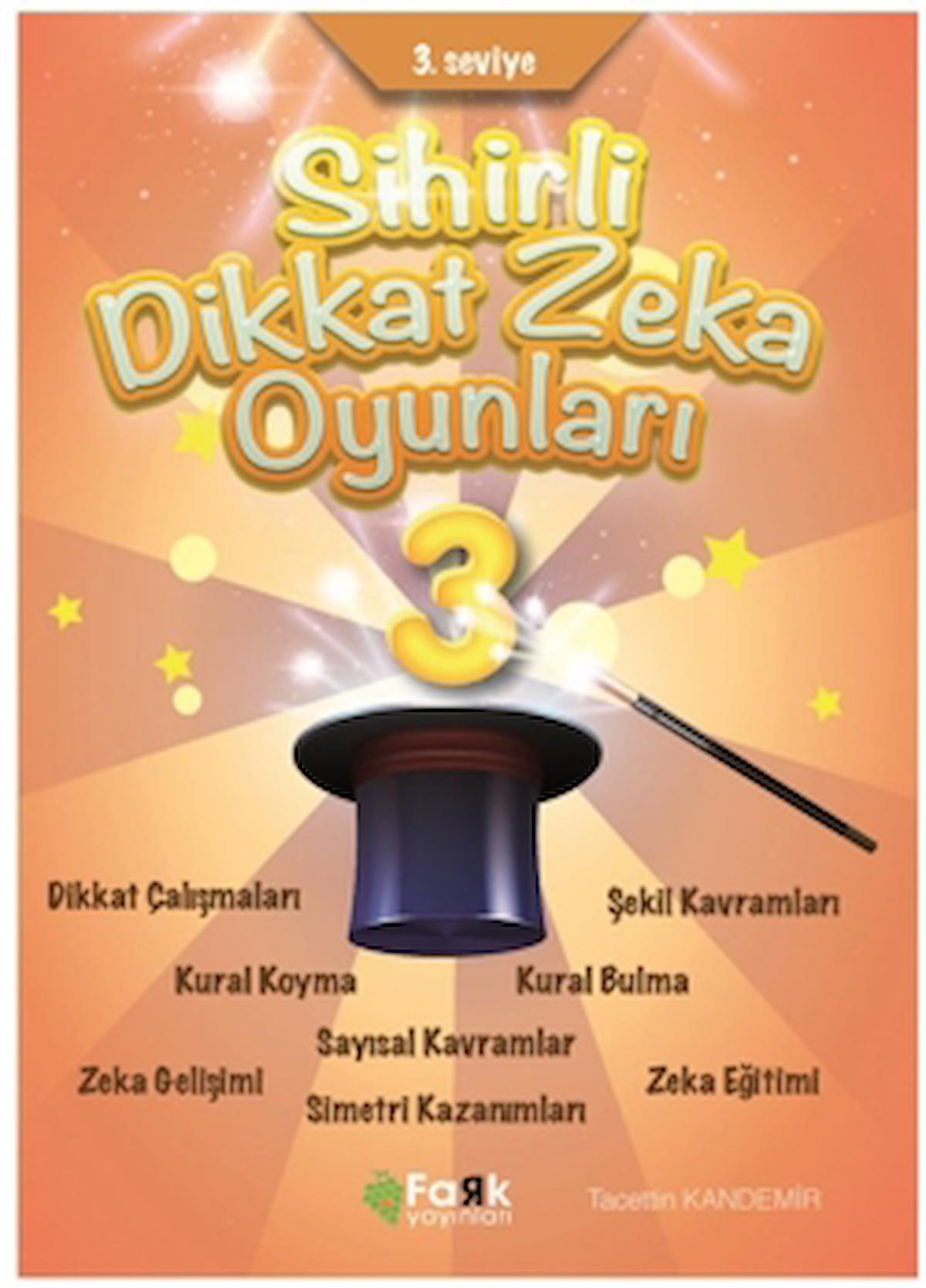 3. Seviye Sihirli Dikkat Zekâ Oyunları 3(İlkokul)