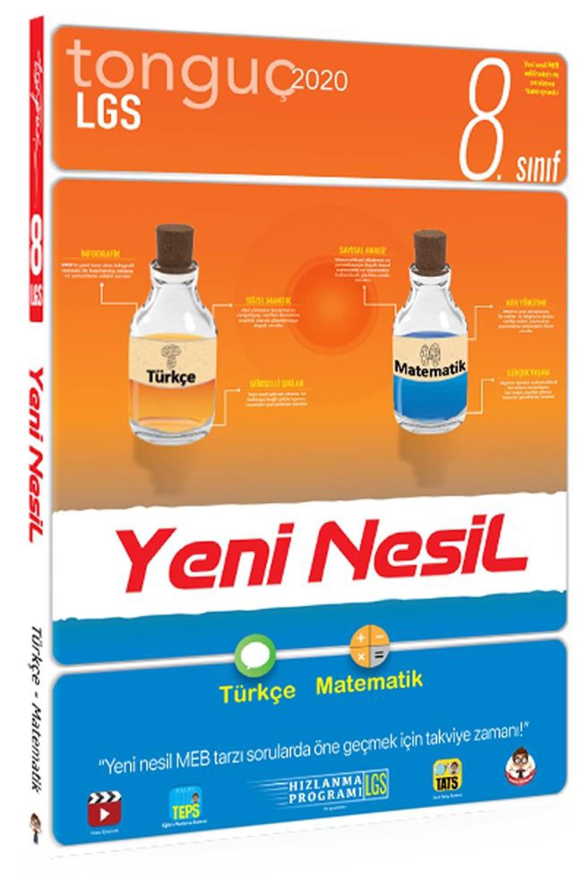 Tonguç 8. Sınıf LGS Yeni Nesil Türkçe Matematik Soru Bankası