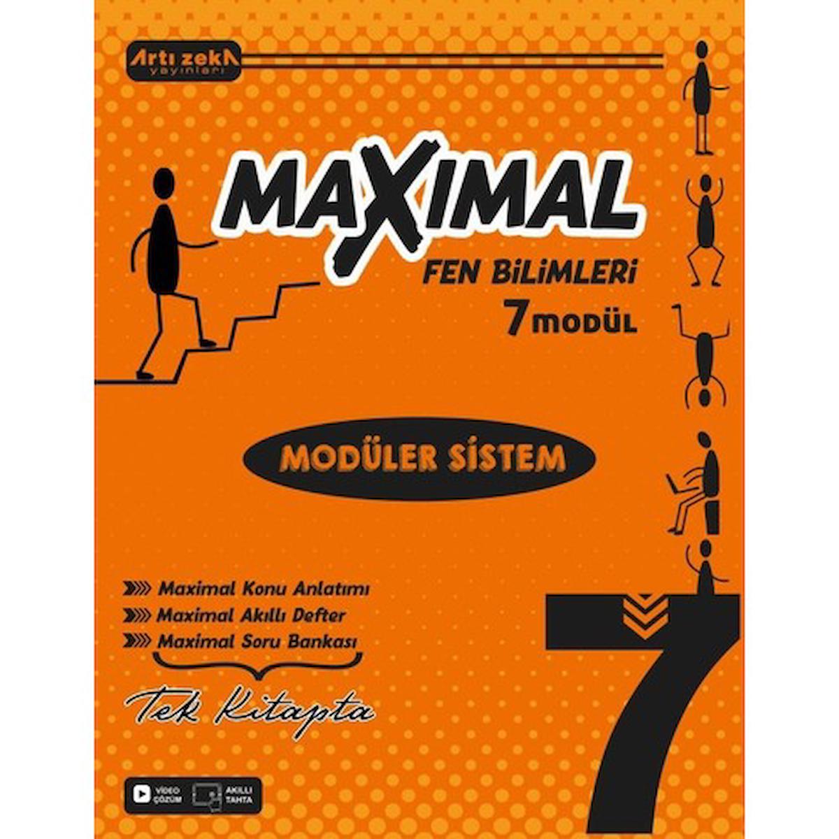 7 Sınıf Maxımal Fen Bilimleri Modüler Sistem Seti (6 Modül)