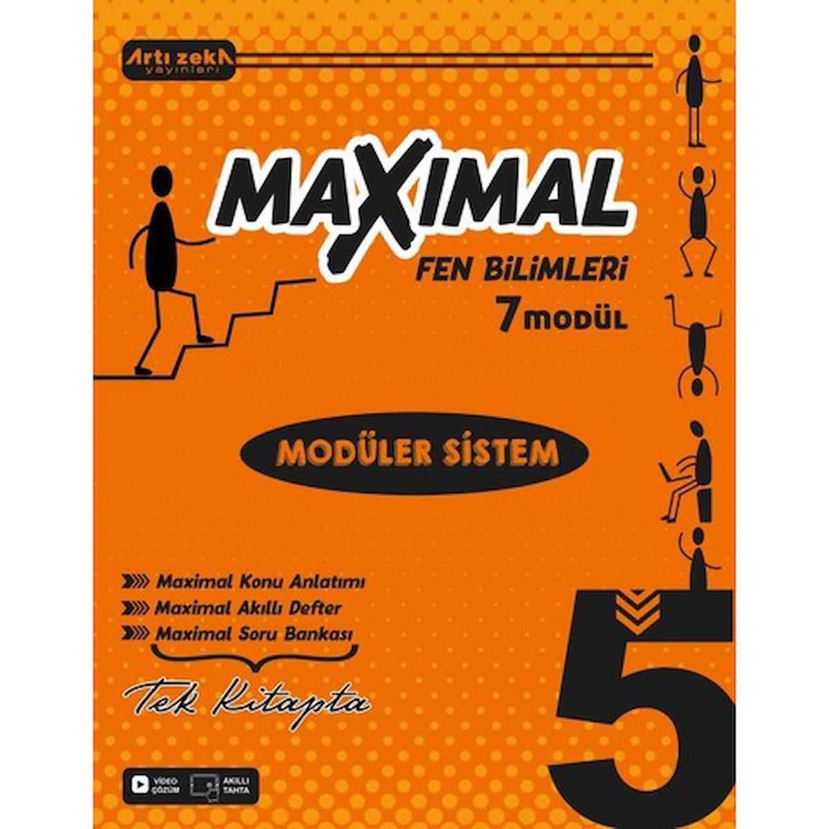 5 Sınıf Maxımal Fen Bilimleri Modüler Sistem Seti (6 Modül)