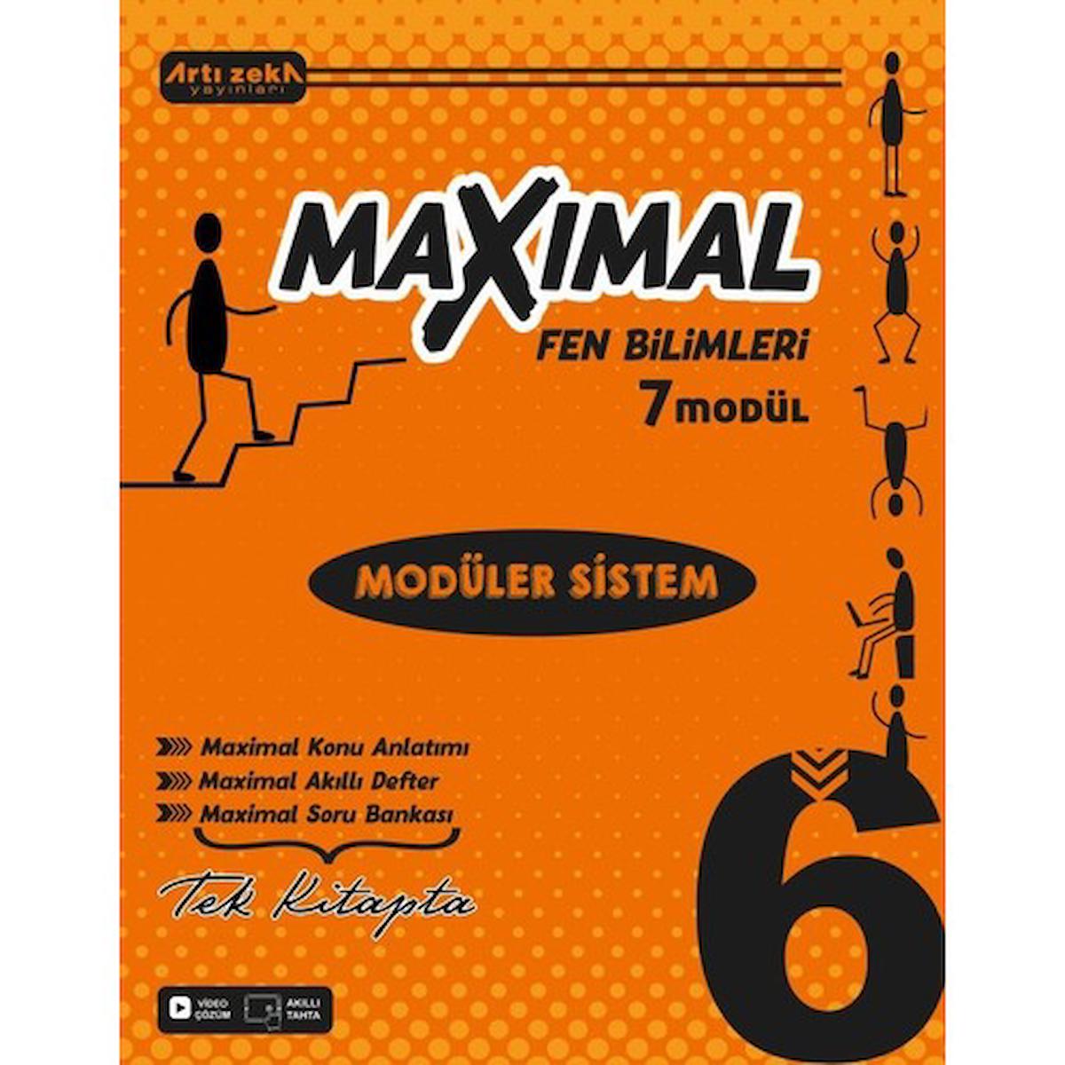 6 Sınıf Maxımal Fen Bilimleri Modüler Sistem Seti (6 Modül)