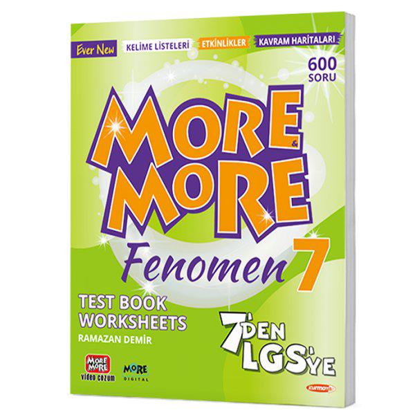 More More English 7 Fenomen Test Book Worksheets