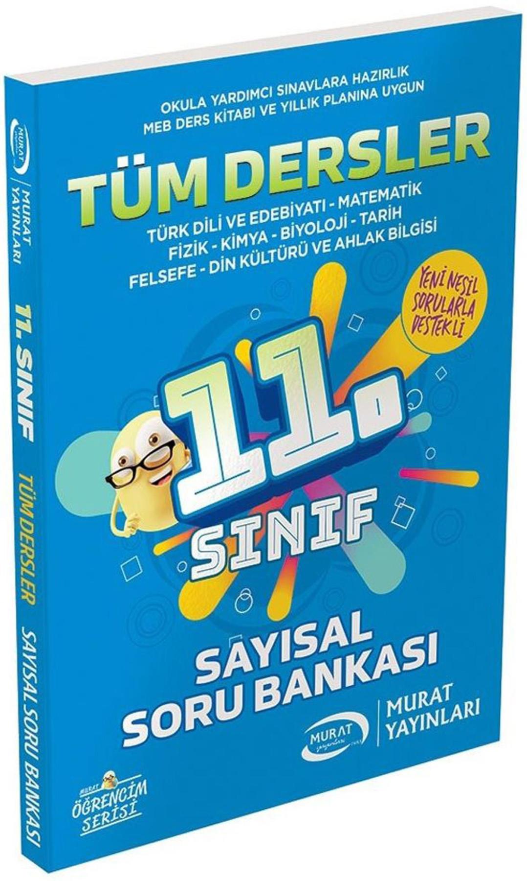 11. Sınıf Sayısal Tüm Dersler Soru Bankası