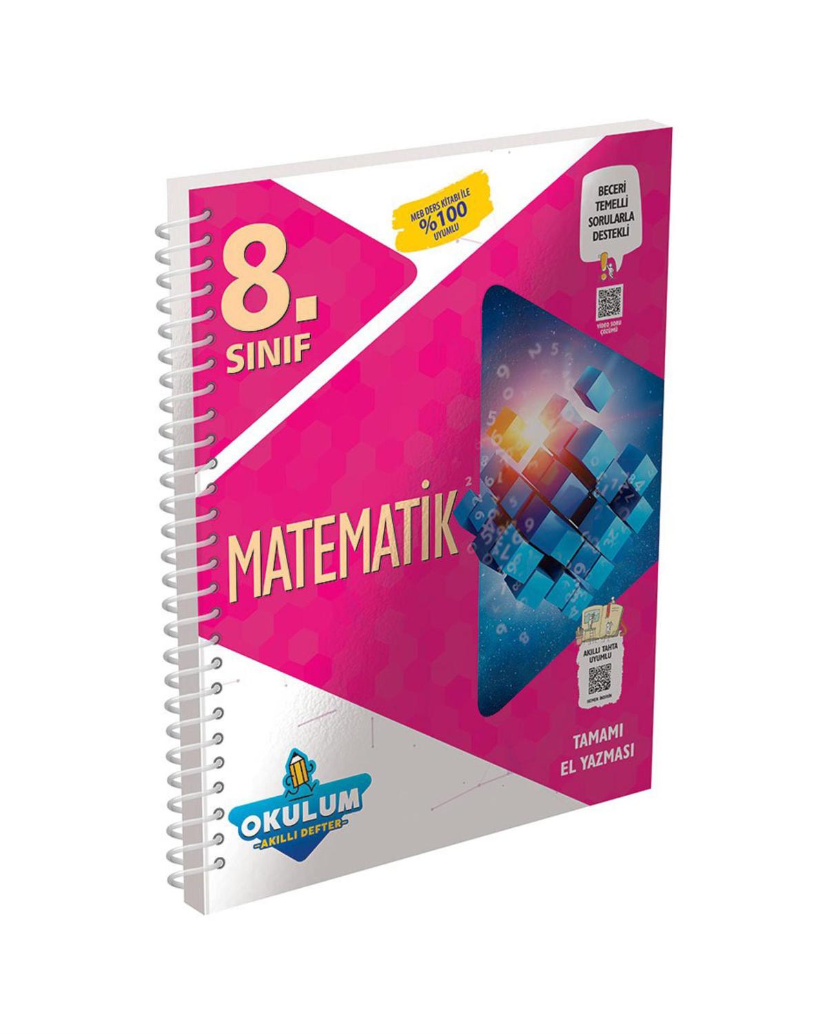 8. Sınıf Matematik Okulum Akıllı Defter