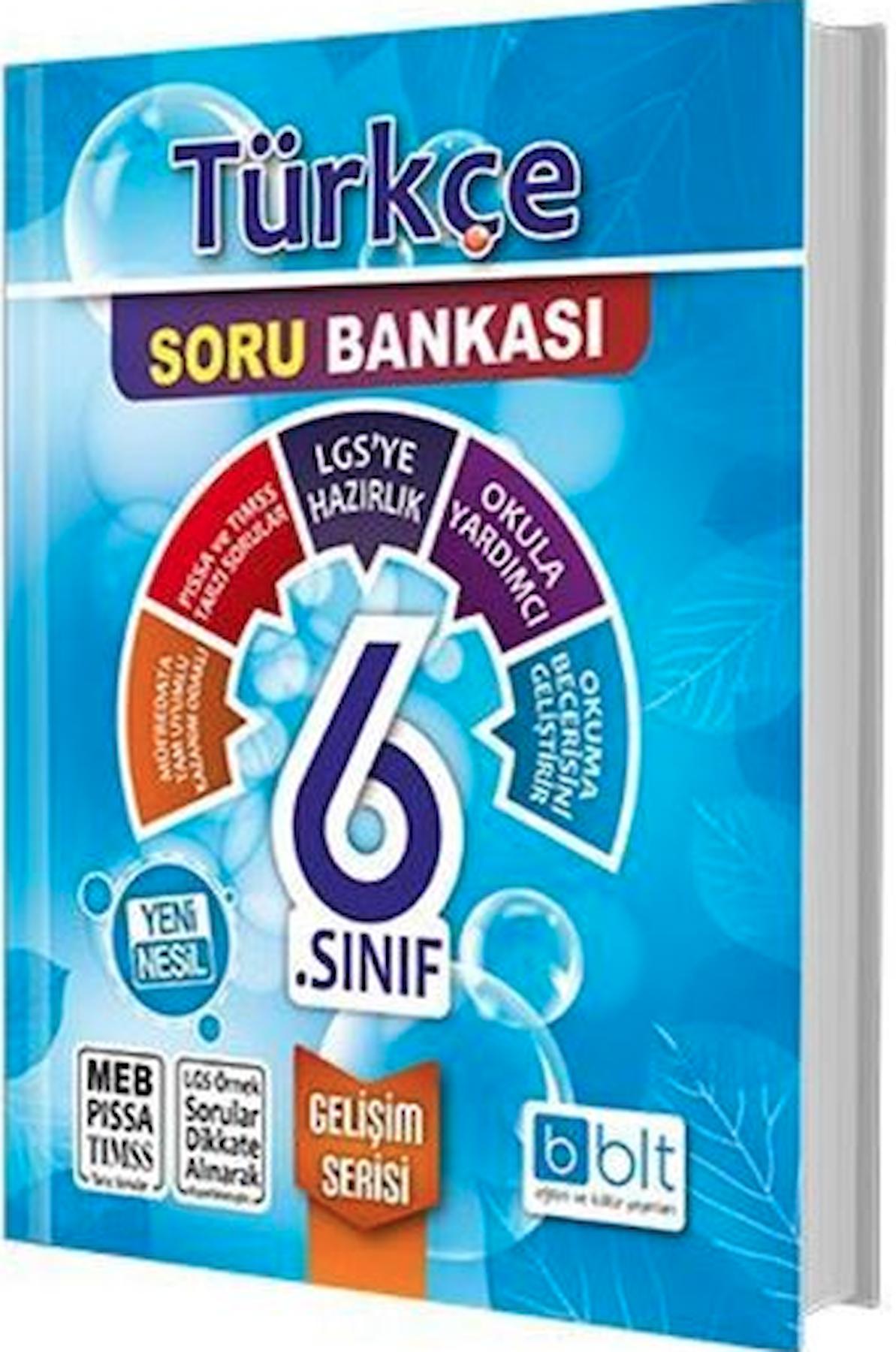 BLT Bulut Yayınları 6. Sınıf Türkçe Gelişim Soru Bankası