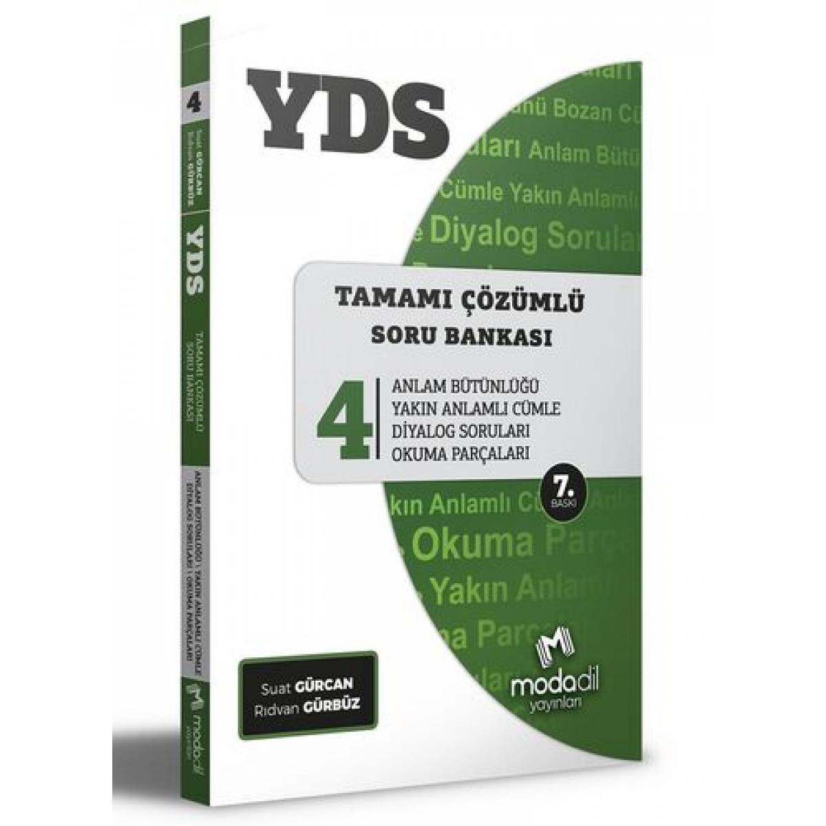 YDS Tamamı Çözümlü Modüler Soru Bankası