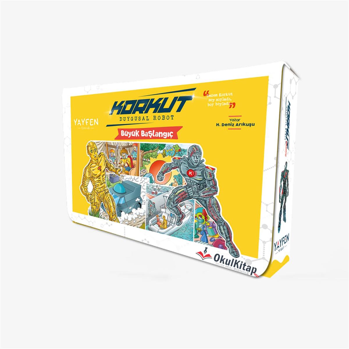 4. Sınıf Korkut Duygusal Robot Hikaye Seti 9 Kitap