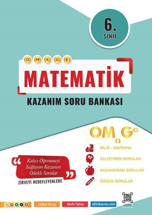 6. Sınıf Omage Kazanım Matematik Soru Bankası