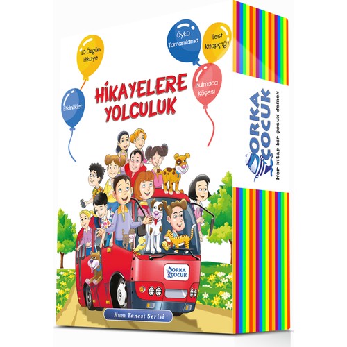 Orka 2. ve 3. Sınıf Hikayelere Yolculuk Seti 10 Kitap