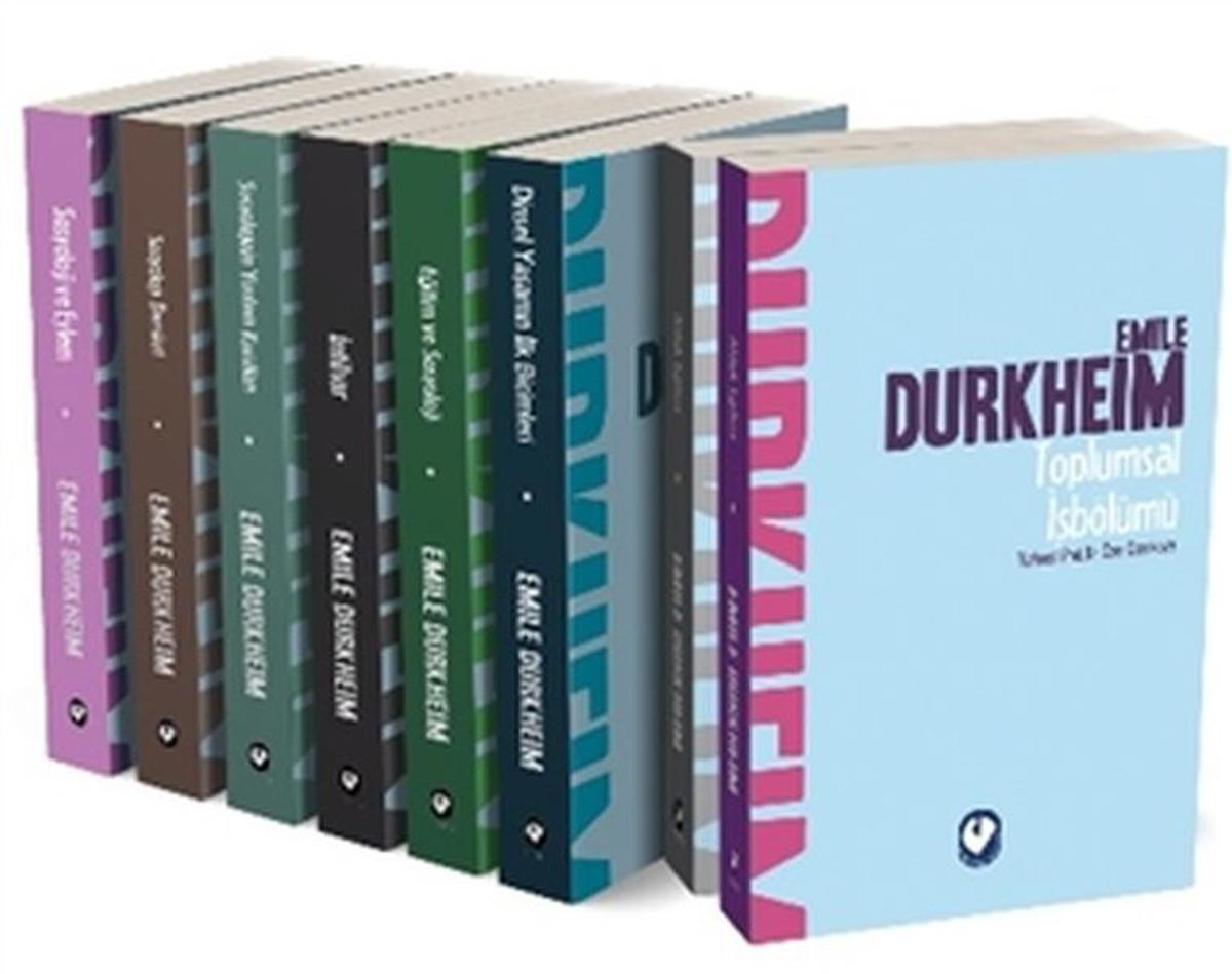 Emile Durkheim Seti (8 Kitap Takım)