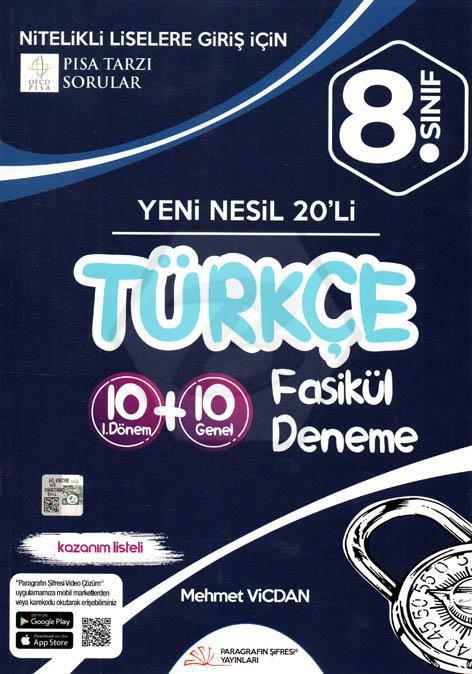 8. Sınıf LGS 20 Türkçe Denemeleri