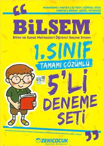 Bilsem 1. Sınıf 5'li Deneme Seti