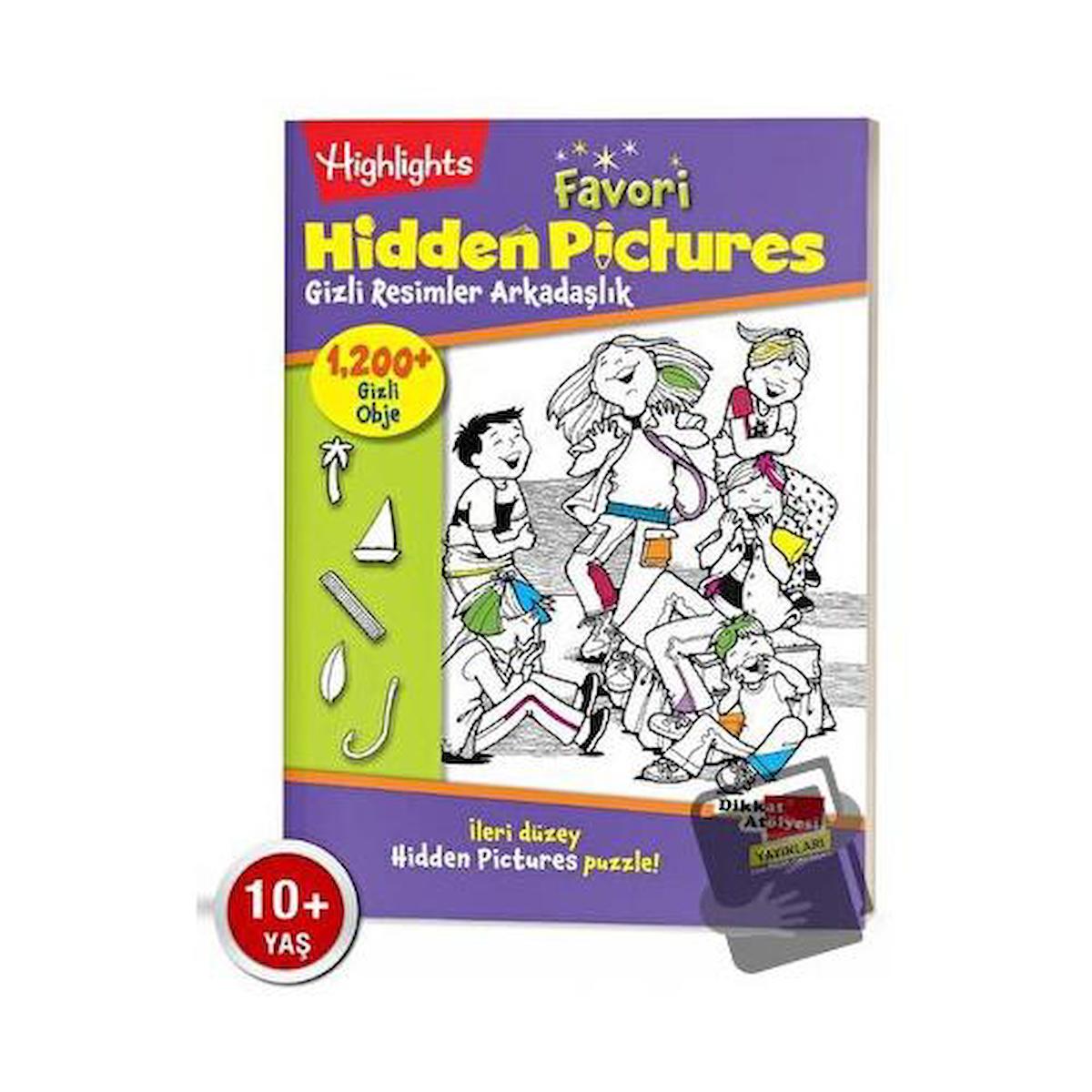 Favori Hidden Pictures - Arkadaşlık Puzzle (Tek Kitap)