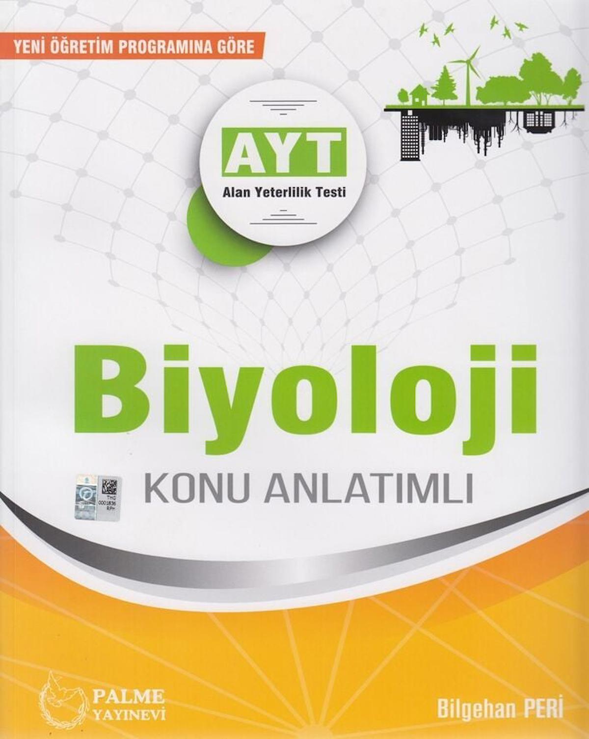 Palme AYT Biyoloji Konu Anlatımlı - Palme ayt konu anlatım