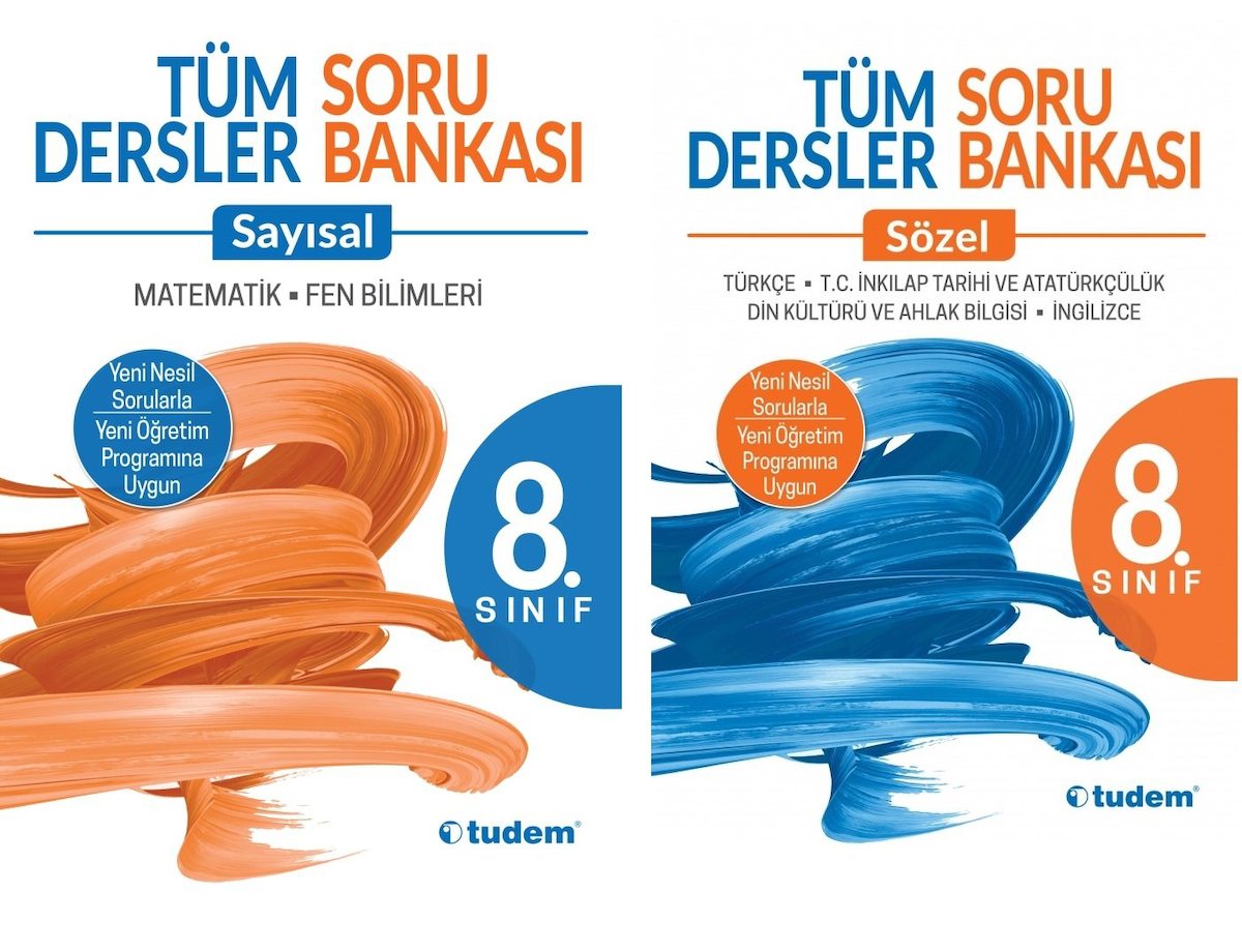 8. Sınıf LGS Tüm Dersler Sayısal ve Sözel Soru Bankası Set- Lgs Seti - nmk