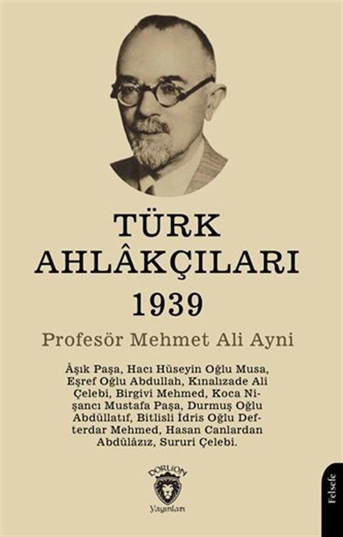 Türk Ahlakçıları1939 / Kolektif