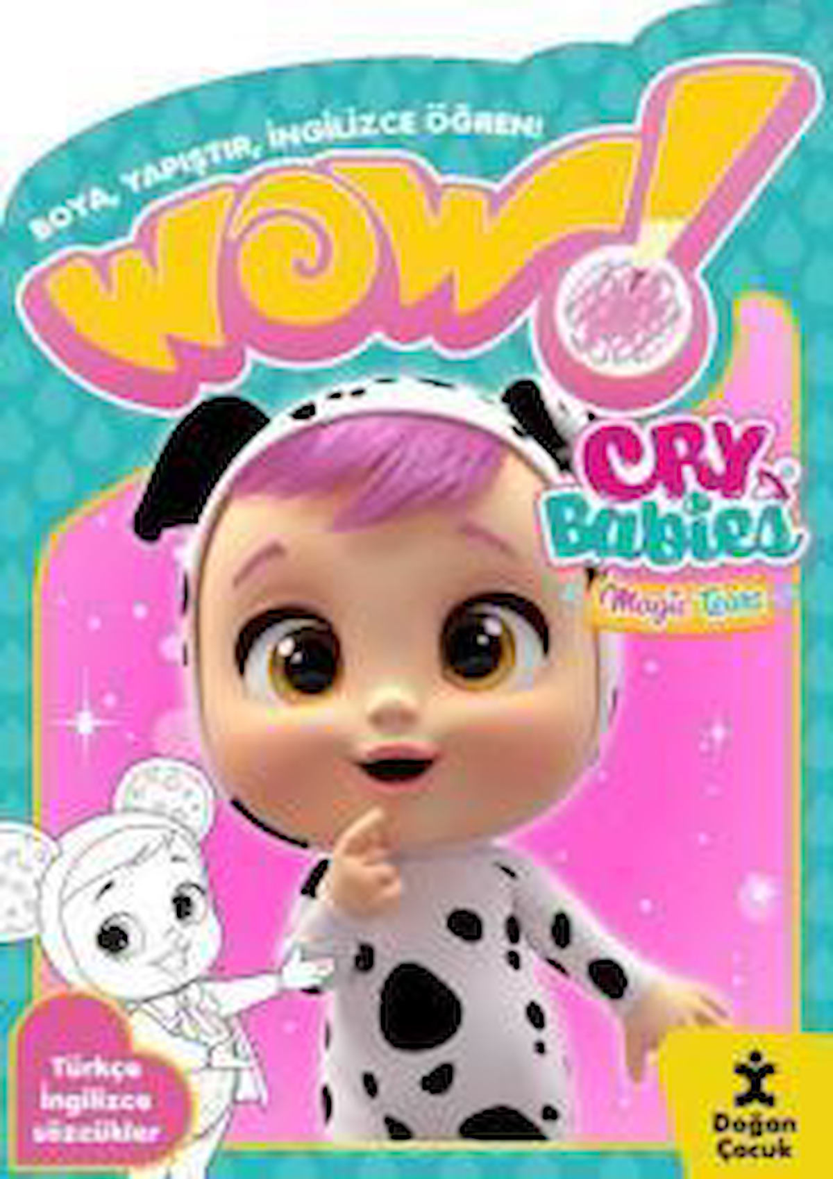 Wow! Cry Babies Magic Tears Boyama Kitabı