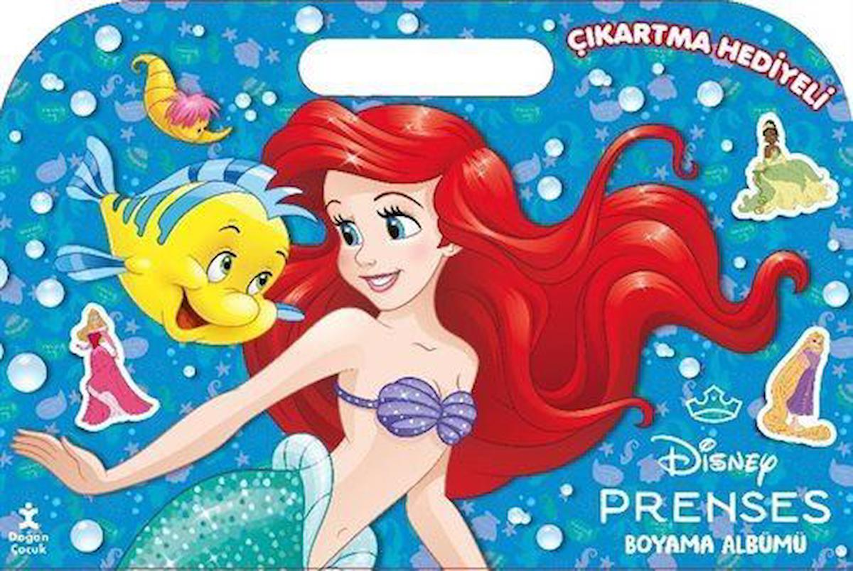 Disney Prenses Çıkartma Hediyeli Boyama Albümü