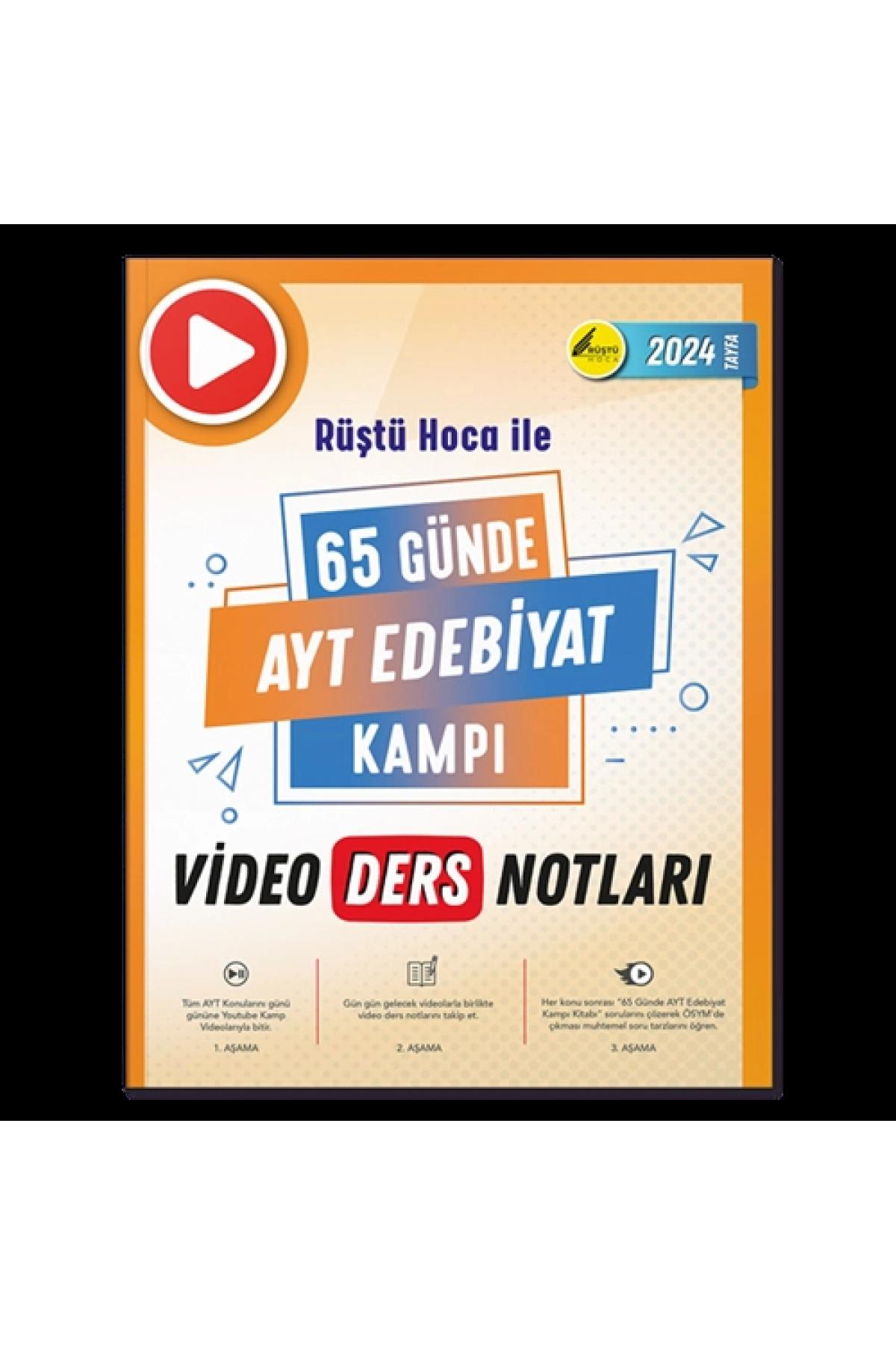 65 Günde AYT Edebiyat Video Ders Notları