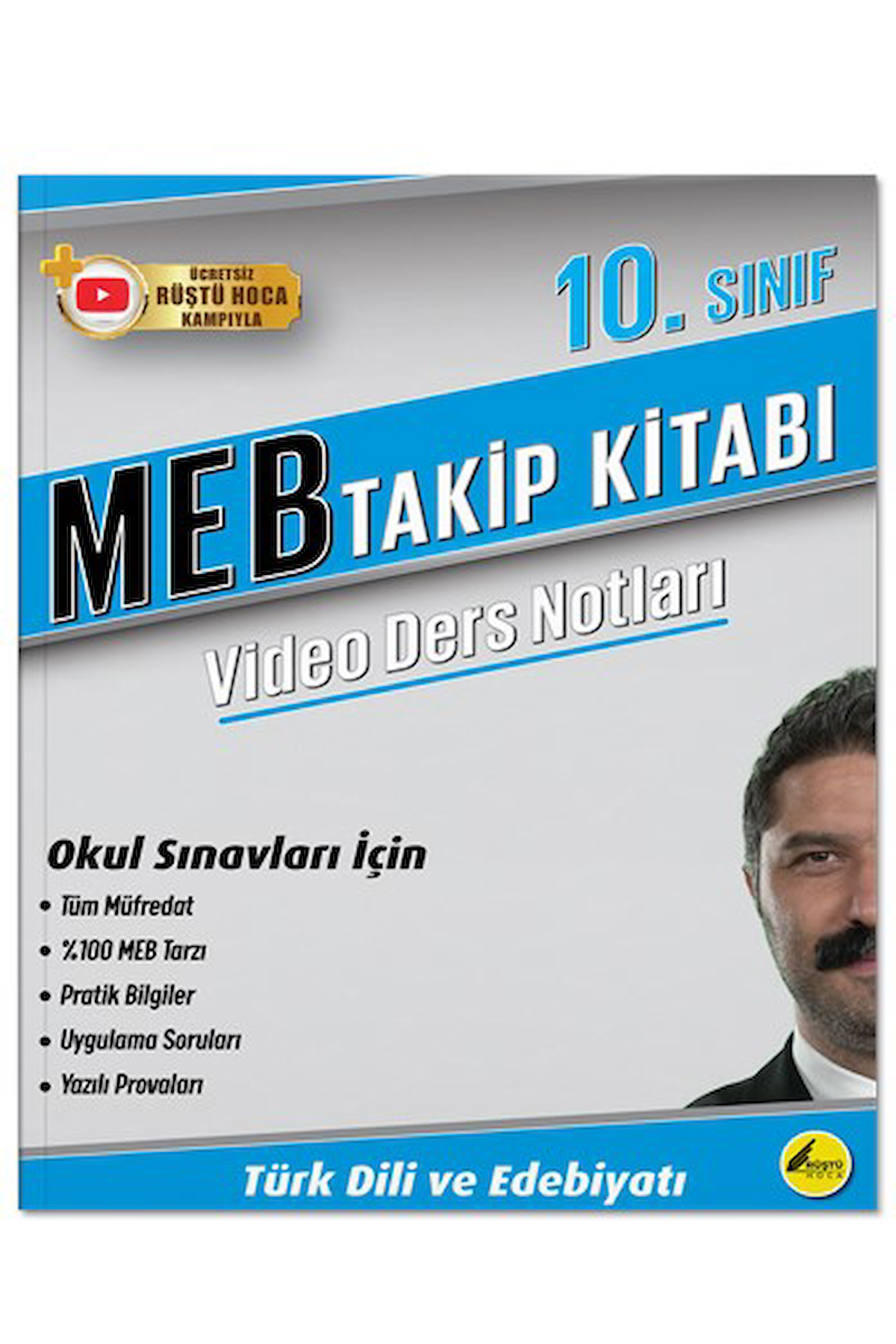 10. Sınıf Türk Dili ve Edebiyatı MEBTakip Kitabı - Rüştü Hoca