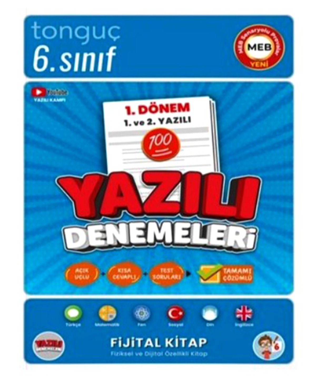 Tonguç 6.Sınıf Yazılı Denemeleri 1.Dönem