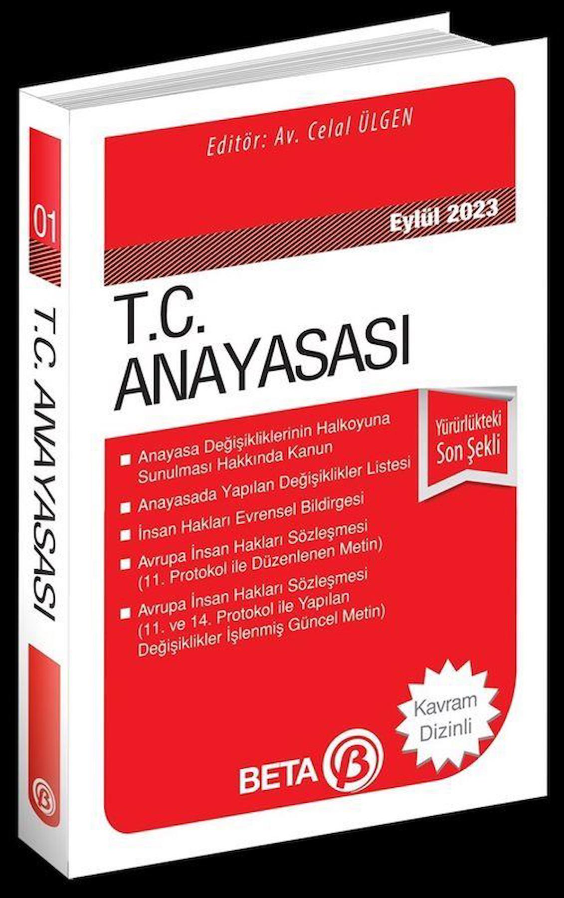 T.C. Anayasası - Eylül 2023