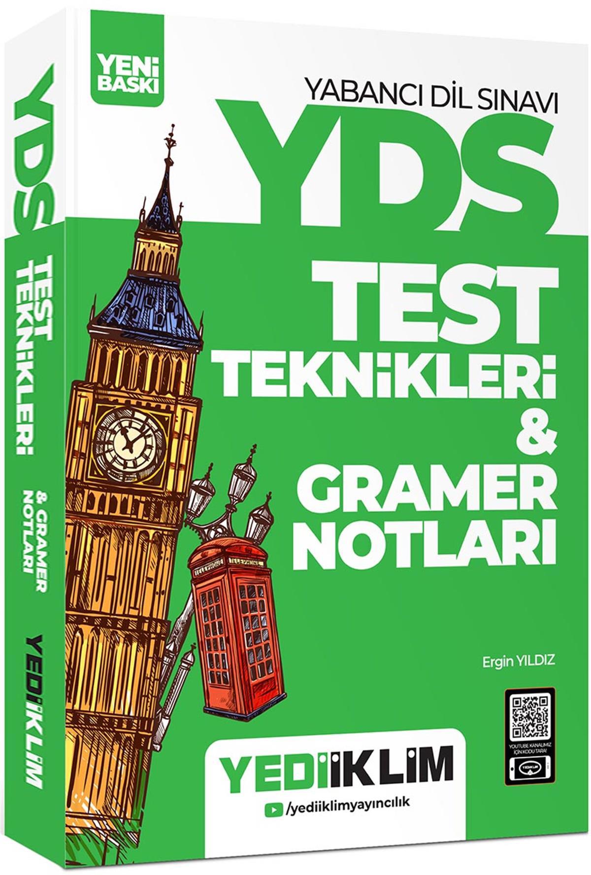 YDS - YÖKDİL Test Teknikleri ve Gramer Notları