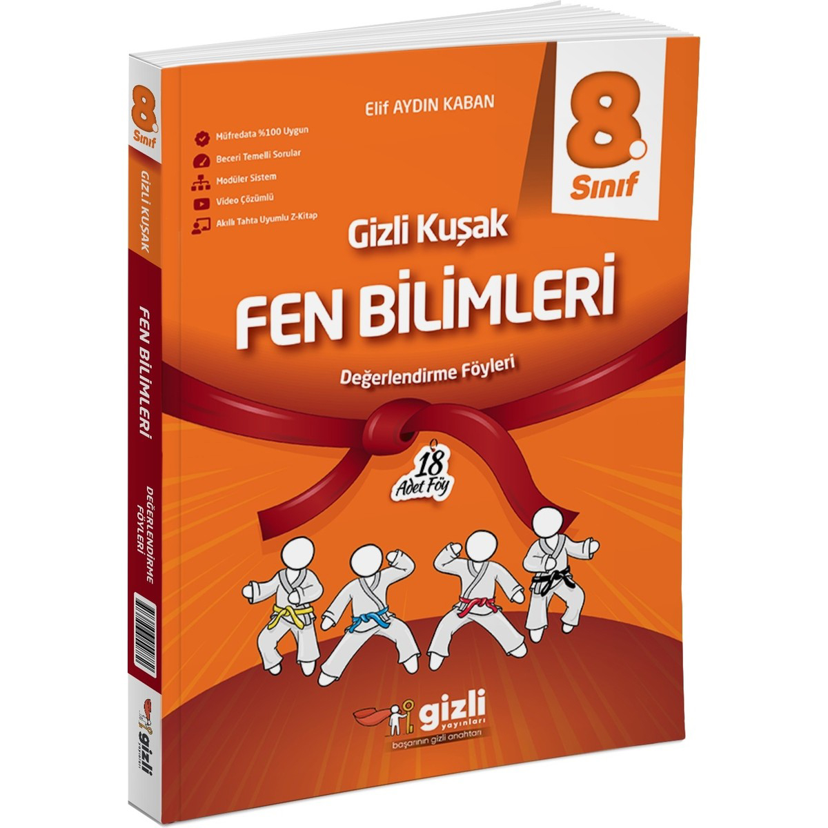 2025 8. Sınıf Fen Bilimleri Değerlendirme Föyleri Gizli Kuşak Serisi