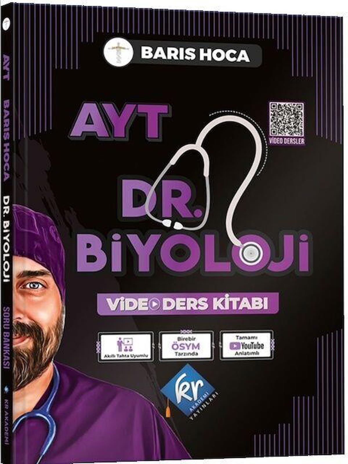 AYT Dr Biyoloji Video Ders Kitabı Barış Hoca KR Akademi