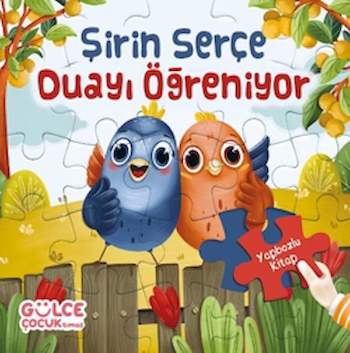 Şirin Serçe Duayı Öğreniyor - Yapbozlu Kitap 4