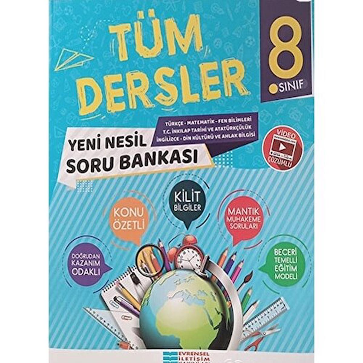 8.Sınıf Tüm Dersler Yeni Nesil Soru Bankası