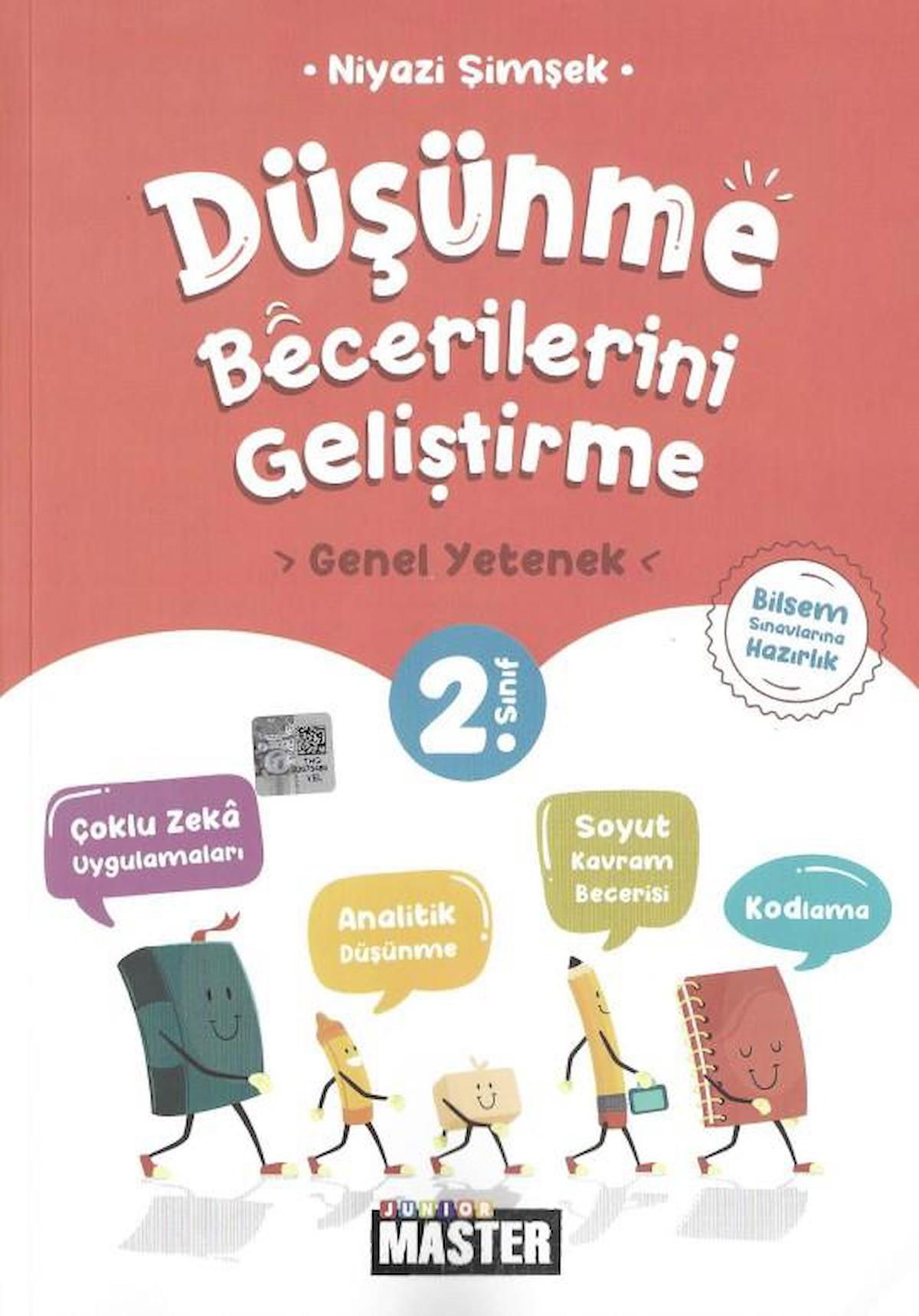 Okyanus Yayınları 2. Sınıf Junior Master Düşünme Becerilerini Geliştirme Genel Yetenek