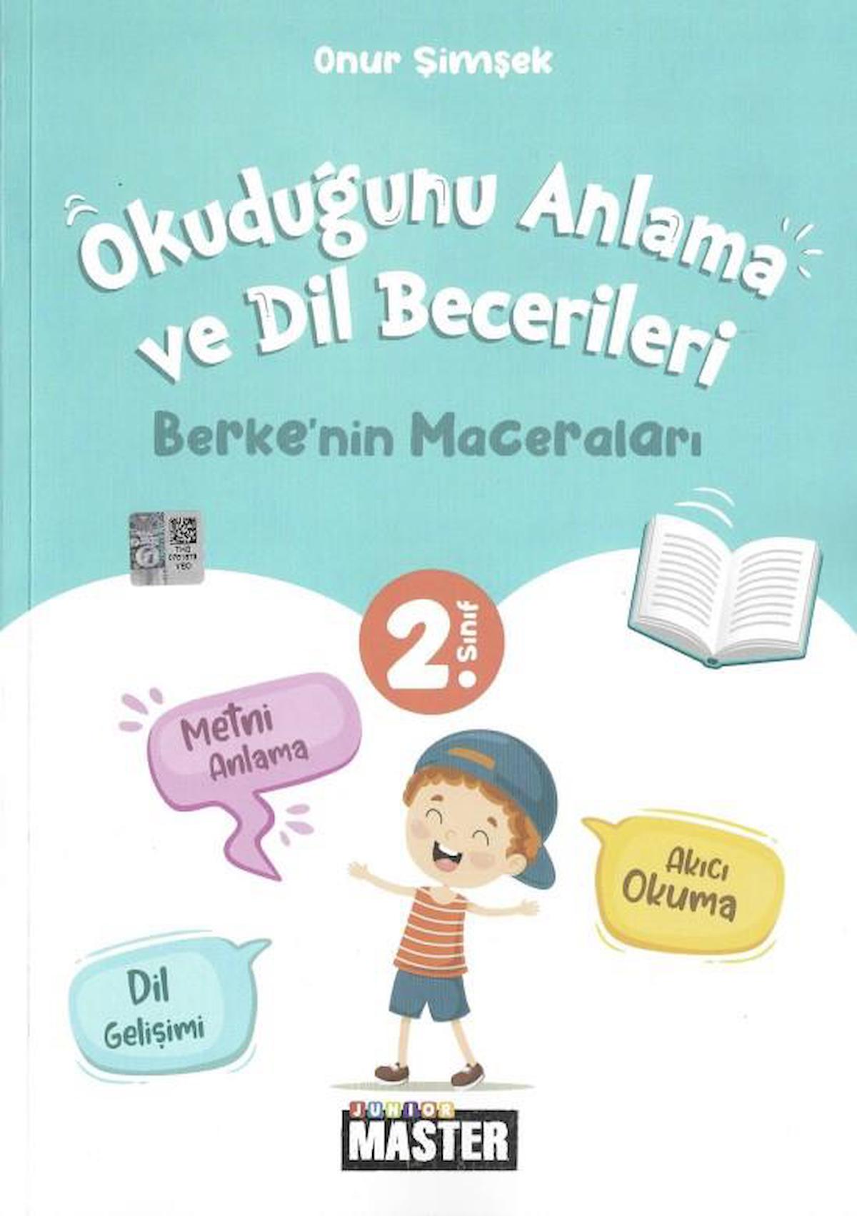 Okyanus Yayınları 2. Sınıf Junior Master Okuduğunu Anlama Ve Dil Becerileri Berke'Nin Maceraları