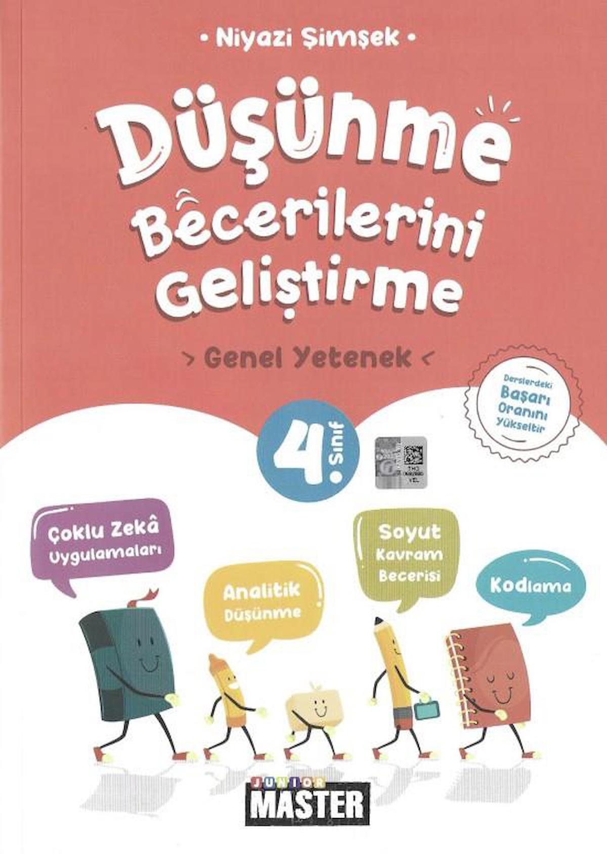 Okyanus Yayınları 4. Sınıf Junior Master Düşünme Becerilerini Geliştirme Genel Yetenek