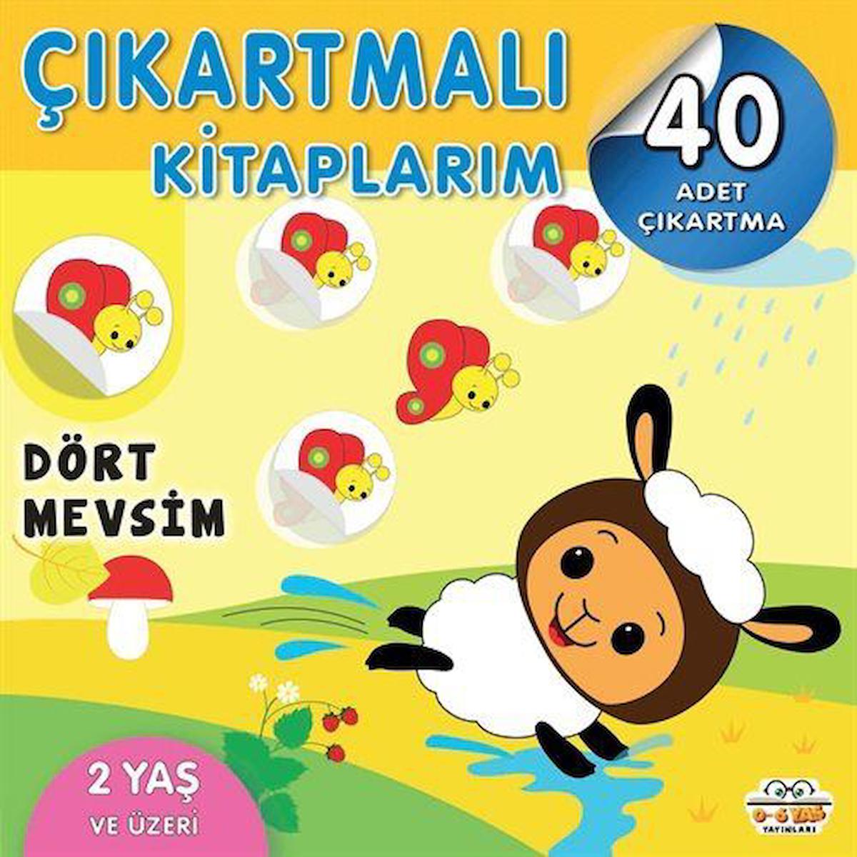 Çıkartmalı Kitaplarım - Dört Mevsim