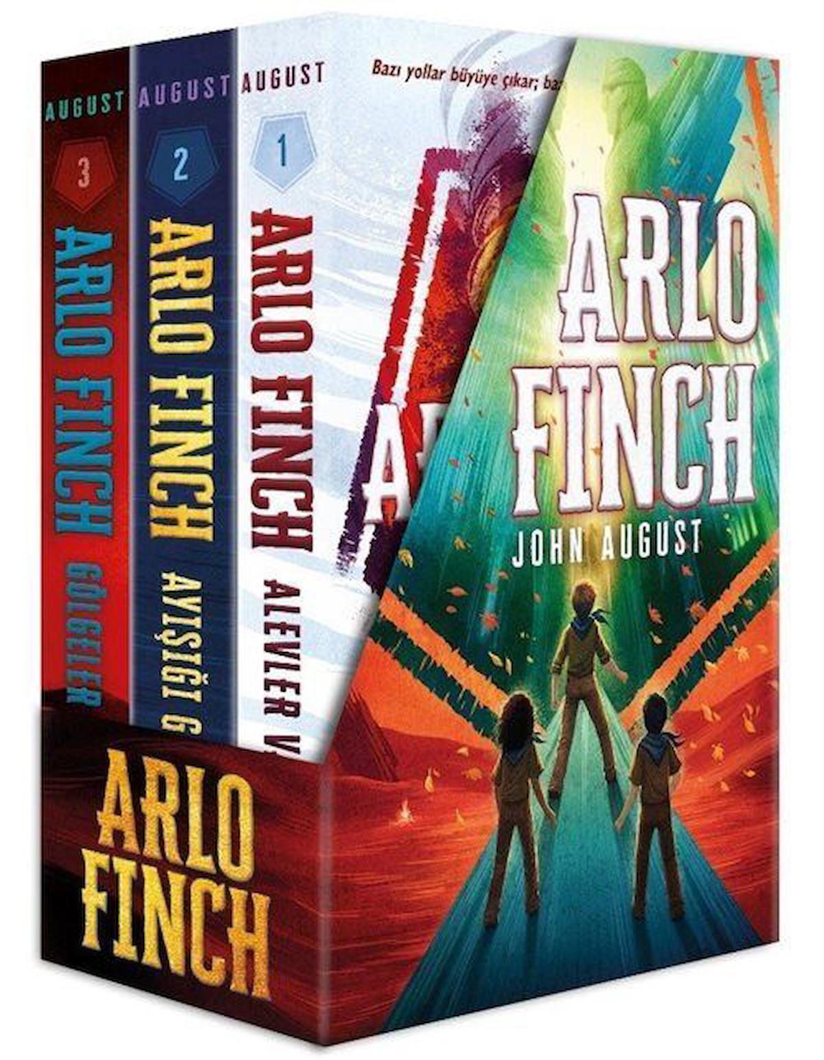 Arlo Finch 3 Kitap Takım (Kutulu + Ciltli)